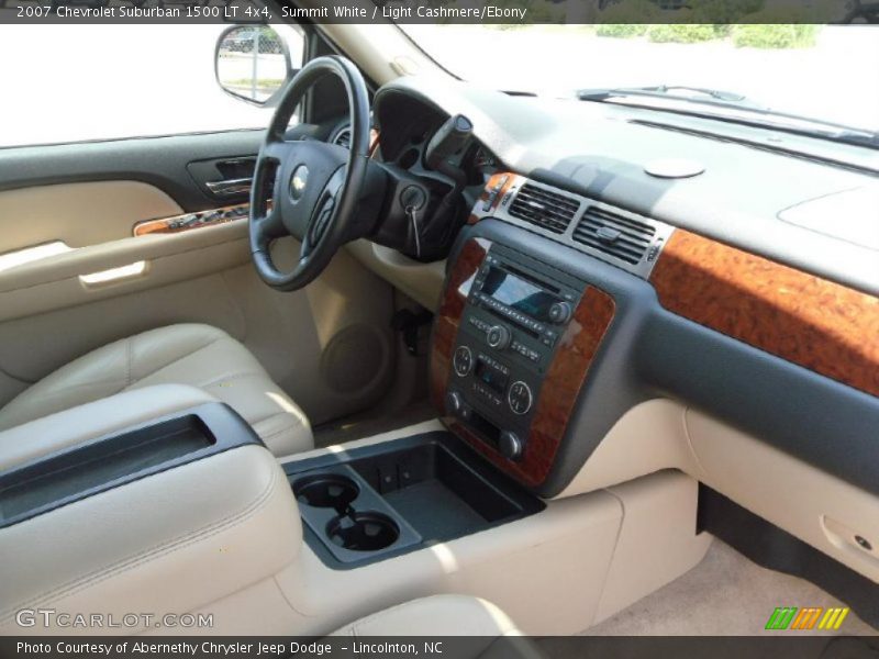 Summit White / Light Cashmere/Ebony 2007 Chevrolet Suburban 1500 LT 4x4