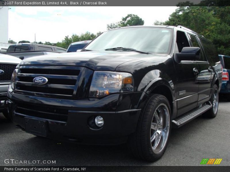 Black / Charcoal Black 2007 Ford Expedition EL Limited 4x4