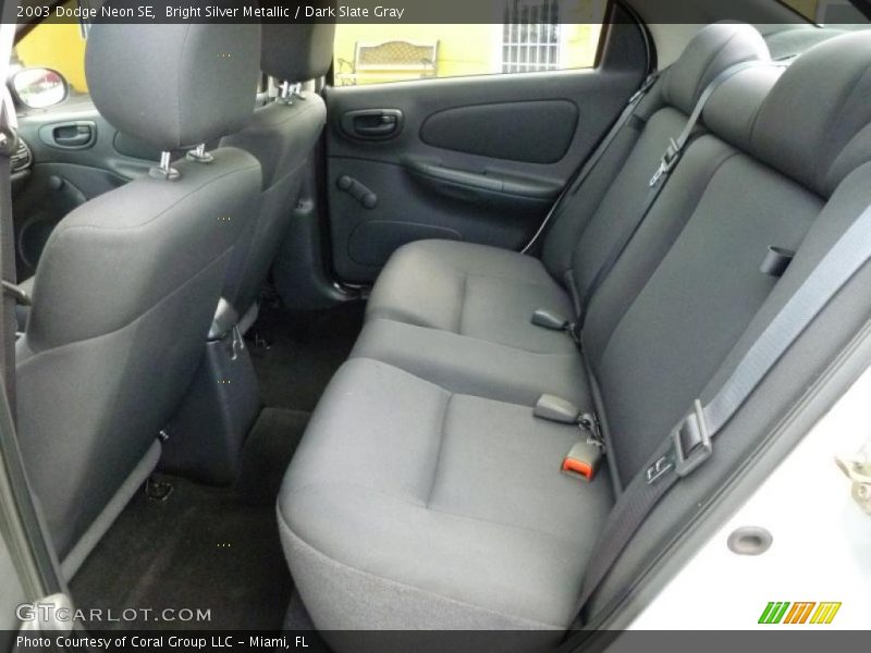 Bright Silver Metallic / Dark Slate Gray 2003 Dodge Neon SE