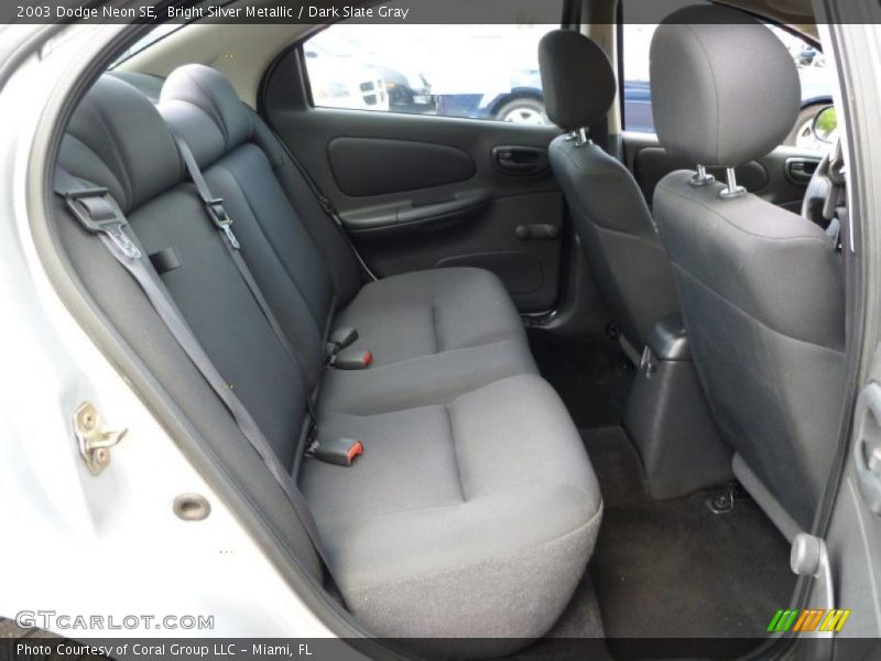 Bright Silver Metallic / Dark Slate Gray 2003 Dodge Neon SE