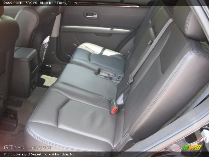 Black Ice / Ebony/Ebony 2009 Cadillac SRX V6