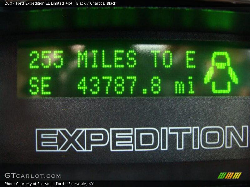 Black / Charcoal Black 2007 Ford Expedition EL Limited 4x4