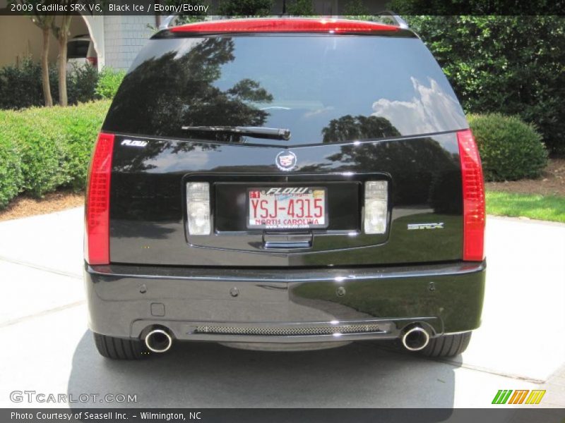 Black Ice / Ebony/Ebony 2009 Cadillac SRX V6