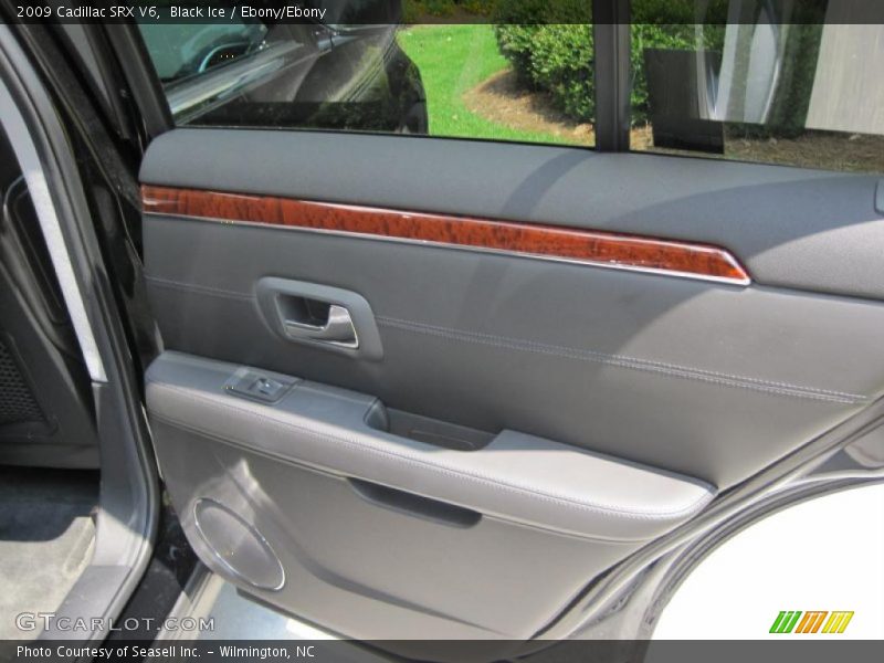 Black Ice / Ebony/Ebony 2009 Cadillac SRX V6