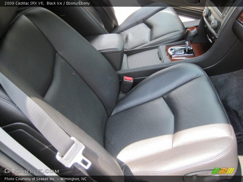 Black Ice / Ebony/Ebony 2009 Cadillac SRX V6