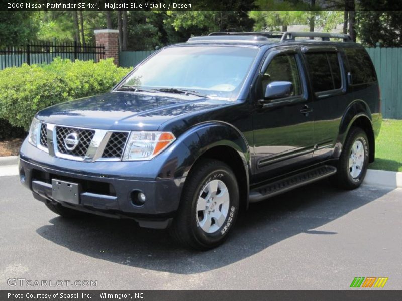 Majestic Blue Metallic / Desert 2006 Nissan Pathfinder SE 4x4
