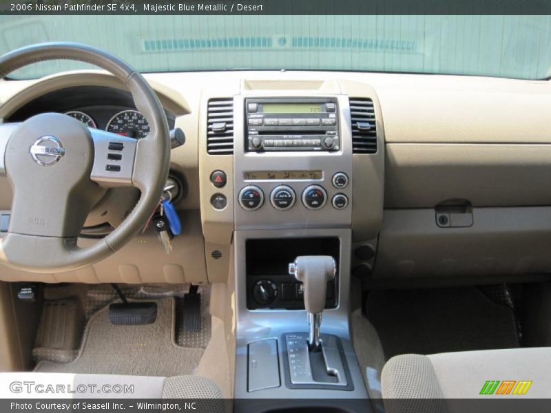 Majestic Blue Metallic / Desert 2006 Nissan Pathfinder SE 4x4
