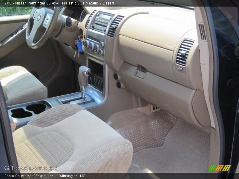 Majestic Blue Metallic / Desert 2006 Nissan Pathfinder SE 4x4