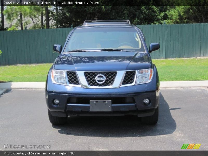 Majestic Blue Metallic / Desert 2006 Nissan Pathfinder SE 4x4