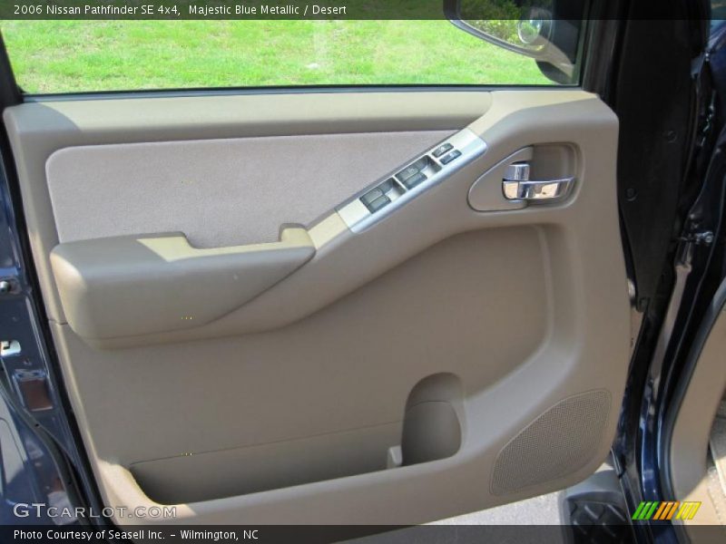 Majestic Blue Metallic / Desert 2006 Nissan Pathfinder SE 4x4