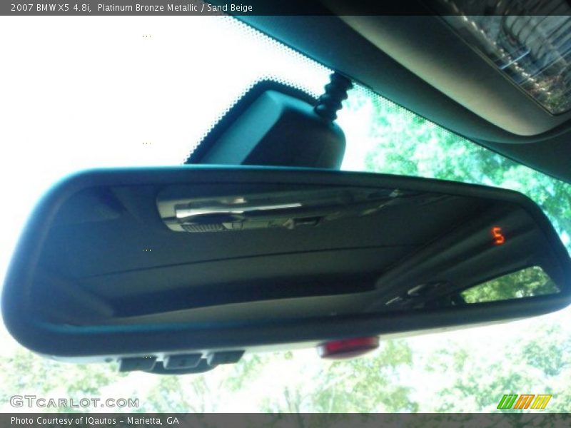 Platinum Bronze Metallic / Sand Beige 2007 BMW X5 4.8i