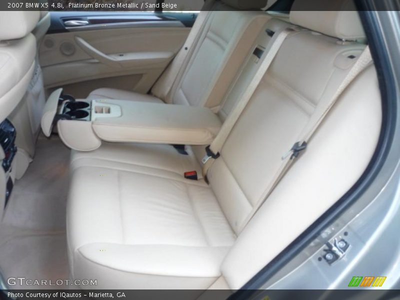 Platinum Bronze Metallic / Sand Beige 2007 BMW X5 4.8i