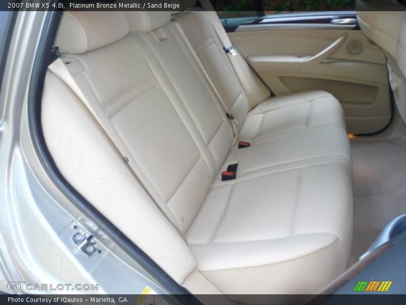 Platinum Bronze Metallic / Sand Beige 2007 BMW X5 4.8i