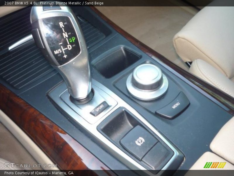 Platinum Bronze Metallic / Sand Beige 2007 BMW X5 4.8i