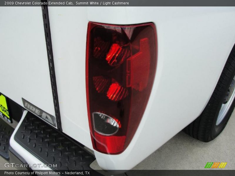 Summit White / Light Cashmere 2009 Chevrolet Colorado Extended Cab