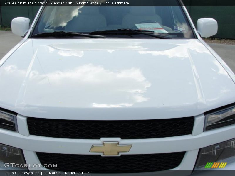 Summit White / Light Cashmere 2009 Chevrolet Colorado Extended Cab