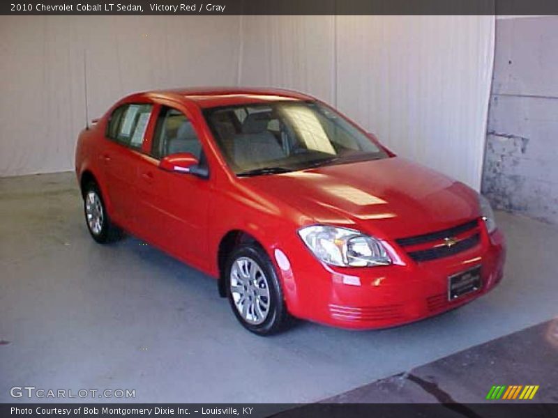 Victory Red / Gray 2010 Chevrolet Cobalt LT Sedan