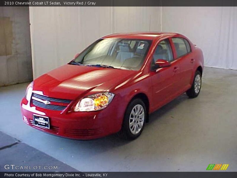Victory Red / Gray 2010 Chevrolet Cobalt LT Sedan