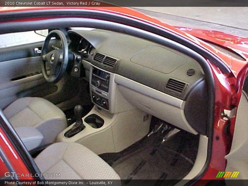 Victory Red / Gray 2010 Chevrolet Cobalt LT Sedan