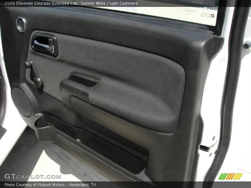 Summit White / Light Cashmere 2009 Chevrolet Colorado Extended Cab