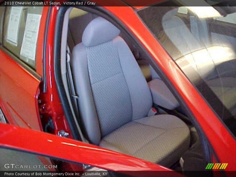 Victory Red / Gray 2010 Chevrolet Cobalt LT Sedan