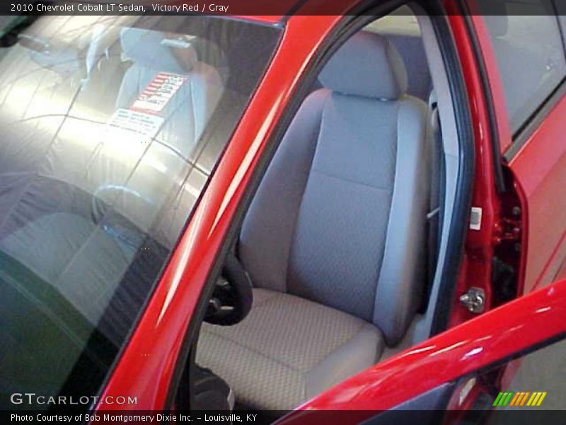 Victory Red / Gray 2010 Chevrolet Cobalt LT Sedan