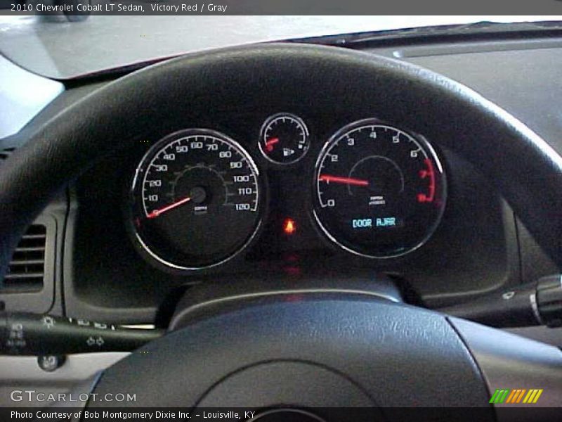 Victory Red / Gray 2010 Chevrolet Cobalt LT Sedan