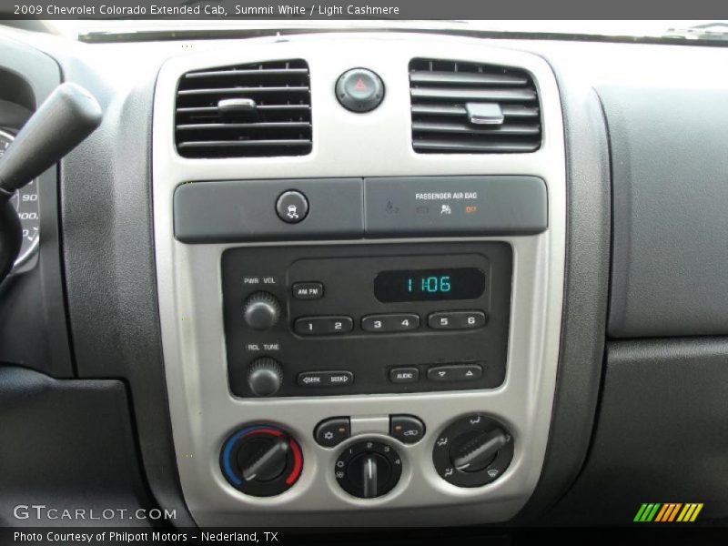 Summit White / Light Cashmere 2009 Chevrolet Colorado Extended Cab