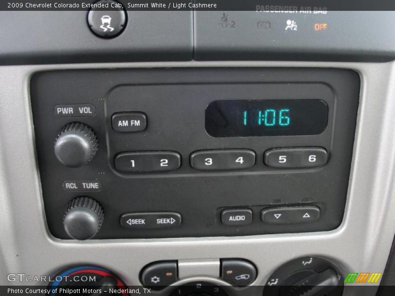 Summit White / Light Cashmere 2009 Chevrolet Colorado Extended Cab