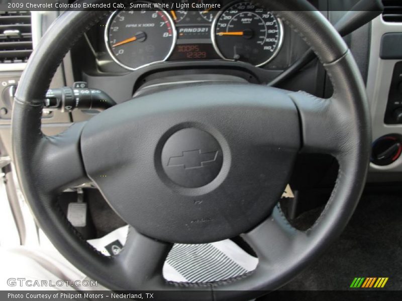 Summit White / Light Cashmere 2009 Chevrolet Colorado Extended Cab