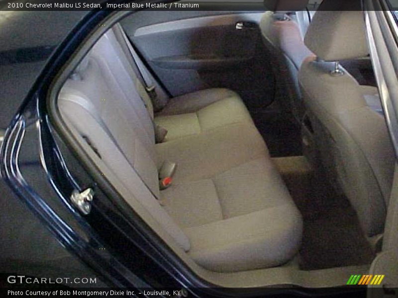 Imperial Blue Metallic / Titanium 2010 Chevrolet Malibu LS Sedan