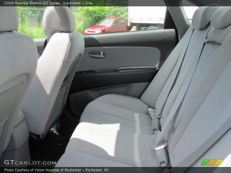 Quicksilver / Gray 2009 Hyundai Elantra GLS Sedan