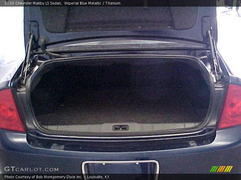 Imperial Blue Metallic / Titanium 2010 Chevrolet Malibu LS Sedan