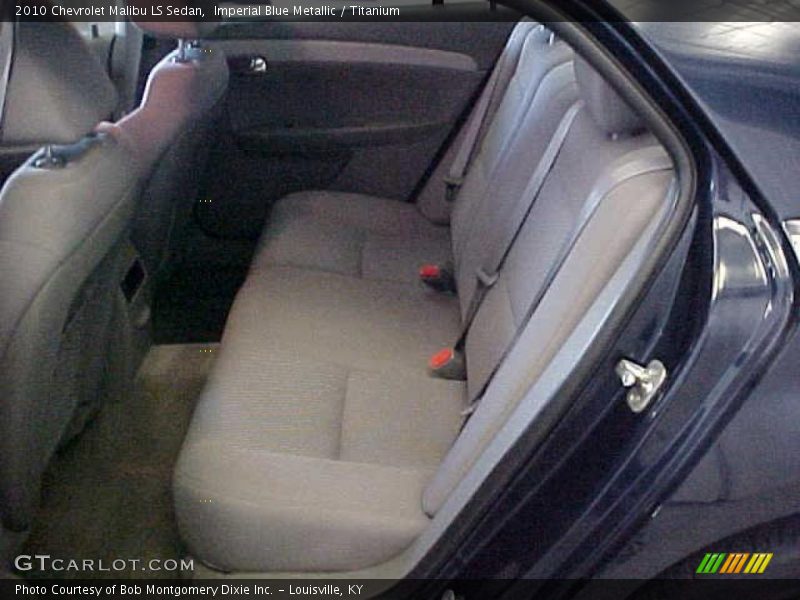 Imperial Blue Metallic / Titanium 2010 Chevrolet Malibu LS Sedan