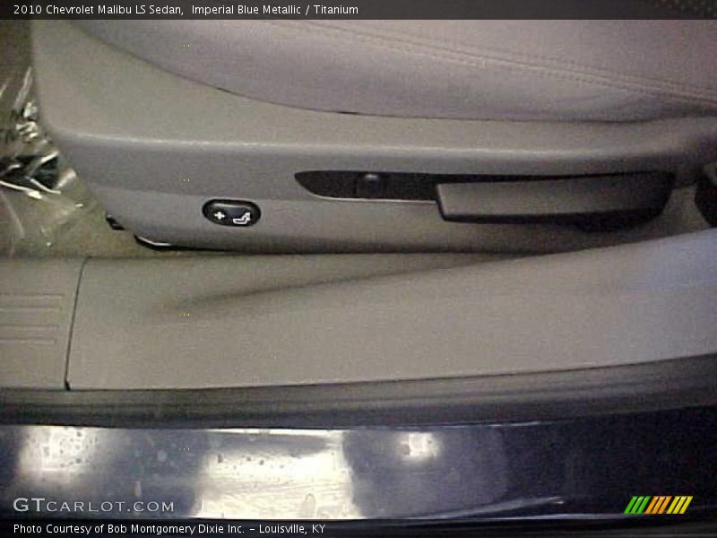 Imperial Blue Metallic / Titanium 2010 Chevrolet Malibu LS Sedan