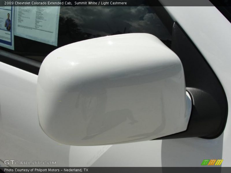 Summit White / Light Cashmere 2009 Chevrolet Colorado Extended Cab