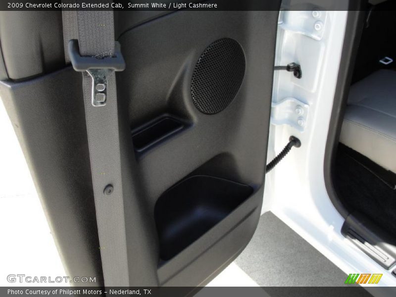 Summit White / Light Cashmere 2009 Chevrolet Colorado Extended Cab