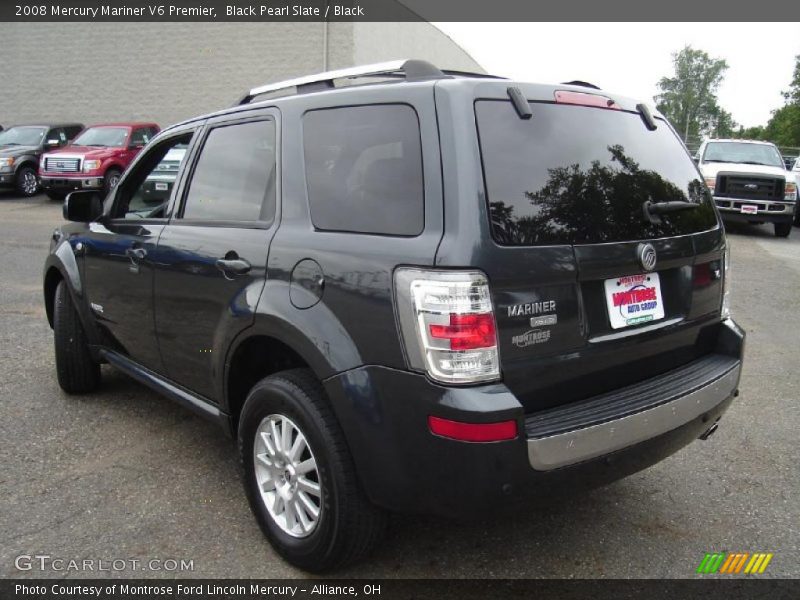 Black Pearl Slate / Black 2008 Mercury Mariner V6 Premier