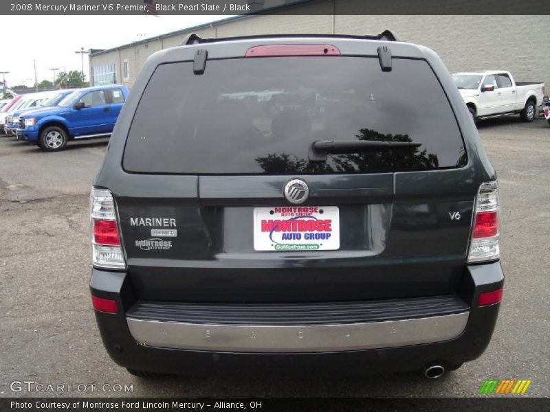 Black Pearl Slate / Black 2008 Mercury Mariner V6 Premier
