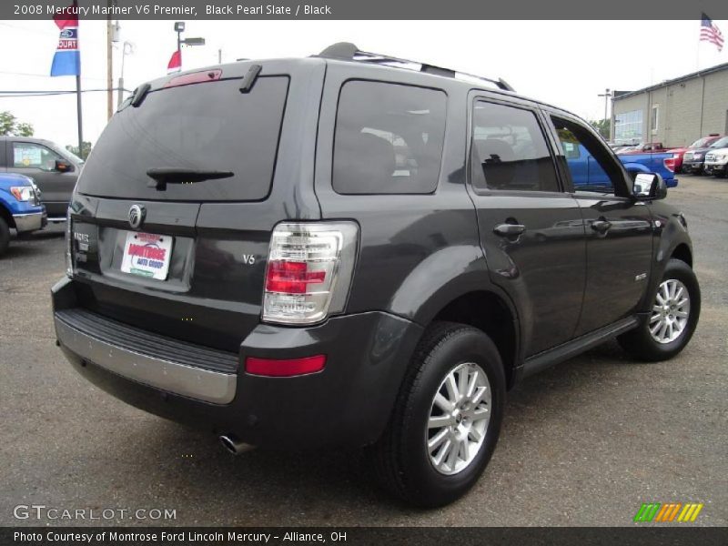 Black Pearl Slate / Black 2008 Mercury Mariner V6 Premier