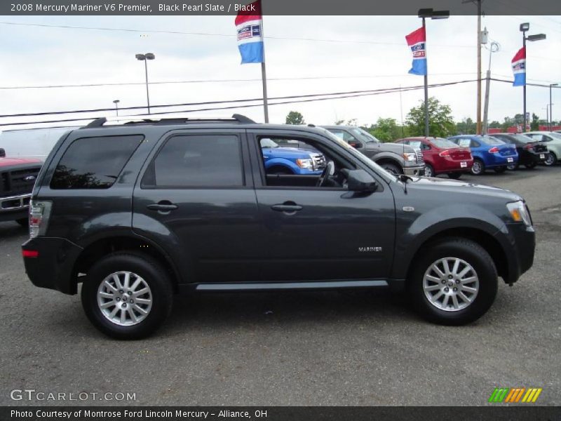 Black Pearl Slate / Black 2008 Mercury Mariner V6 Premier