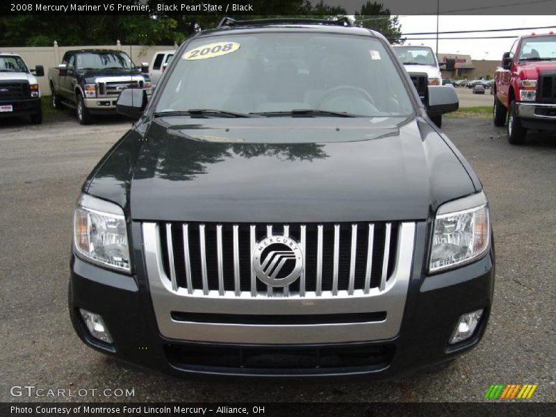 Black Pearl Slate / Black 2008 Mercury Mariner V6 Premier
