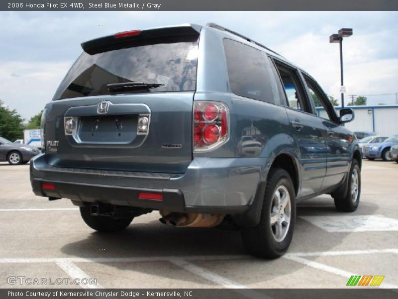 Steel Blue Metallic / Gray 2006 Honda Pilot EX 4WD