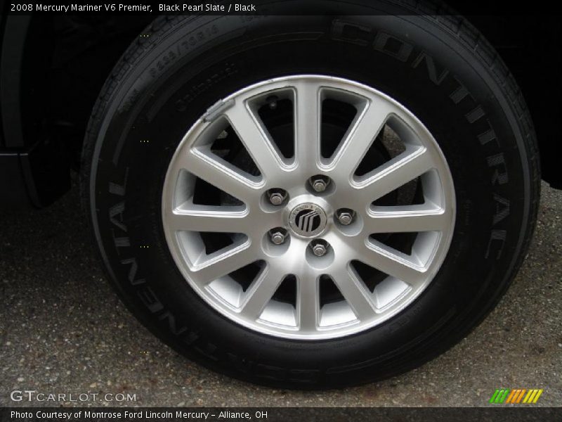 Black Pearl Slate / Black 2008 Mercury Mariner V6 Premier