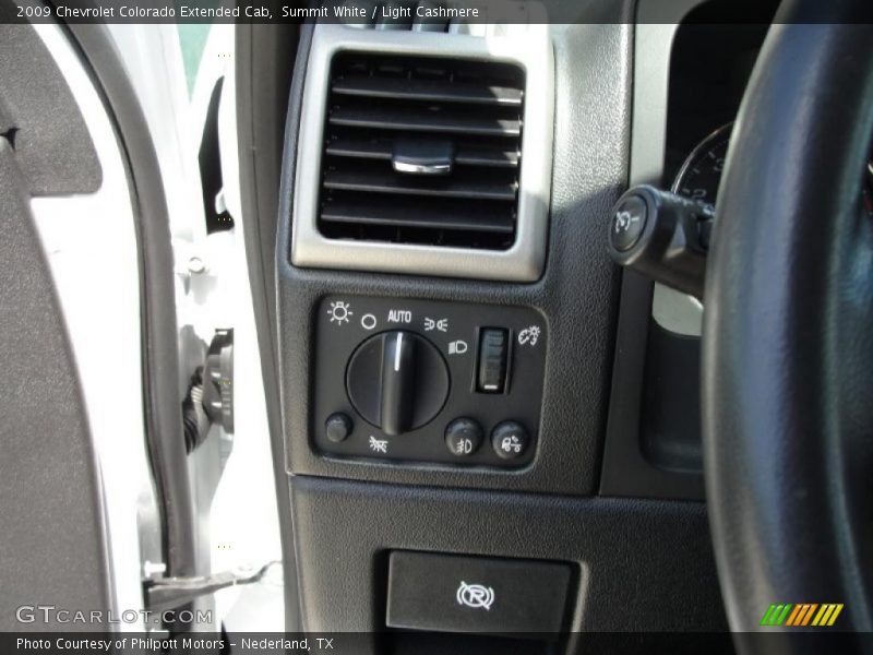 Summit White / Light Cashmere 2009 Chevrolet Colorado Extended Cab