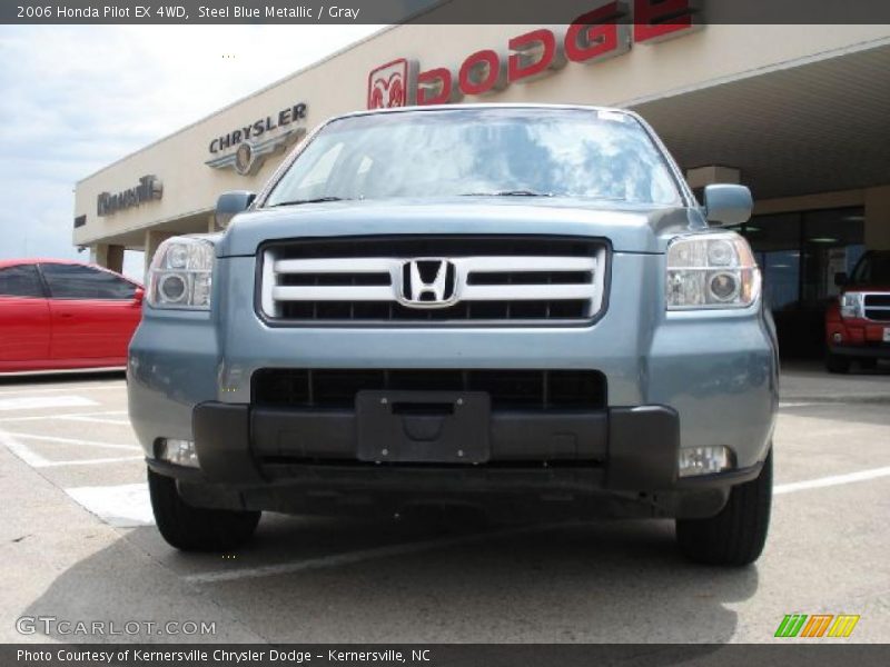 Steel Blue Metallic / Gray 2006 Honda Pilot EX 4WD