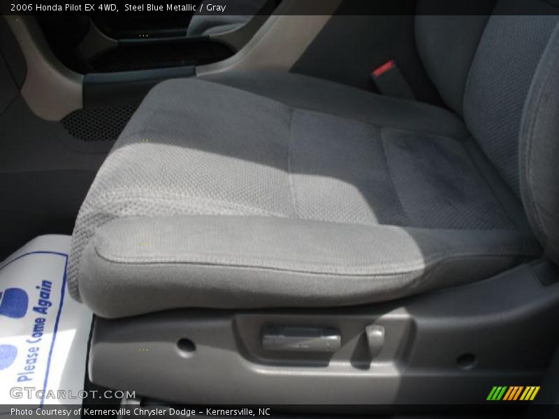 Steel Blue Metallic / Gray 2006 Honda Pilot EX 4WD