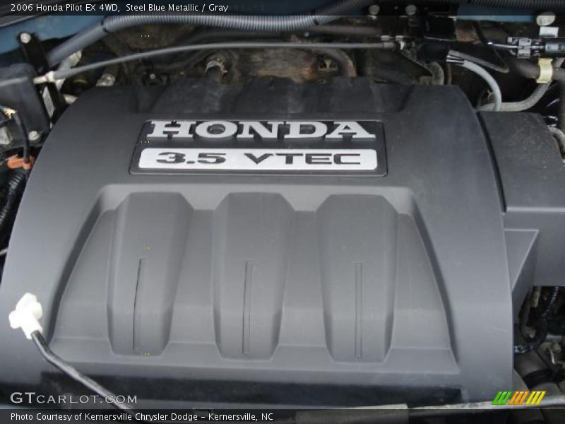 Steel Blue Metallic / Gray 2006 Honda Pilot EX 4WD