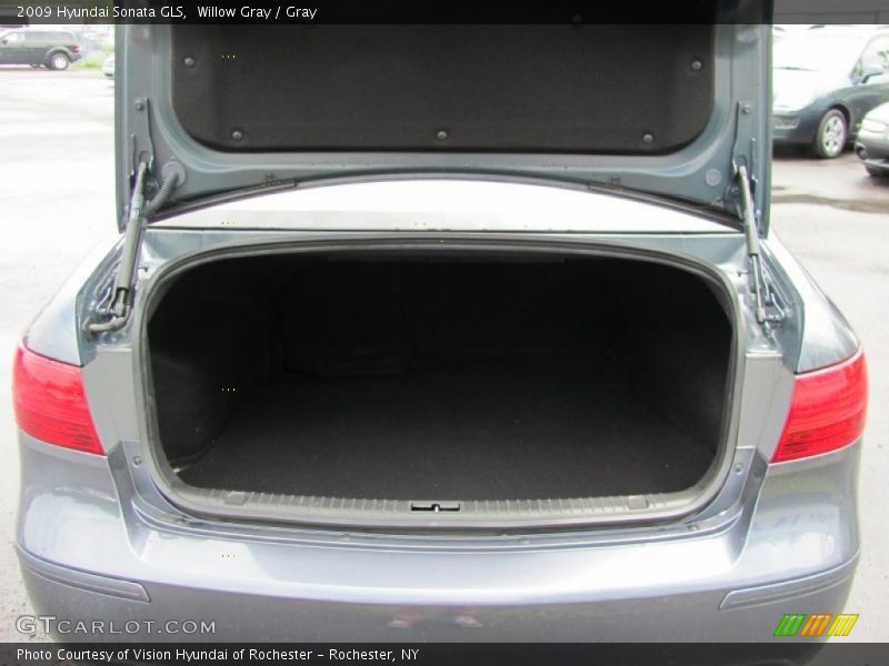 Willow Gray / Gray 2009 Hyundai Sonata GLS