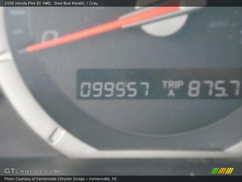 Steel Blue Metallic / Gray 2006 Honda Pilot EX 4WD